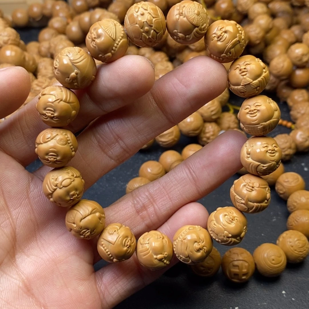 猴头核桃吊坠社会小弥勒