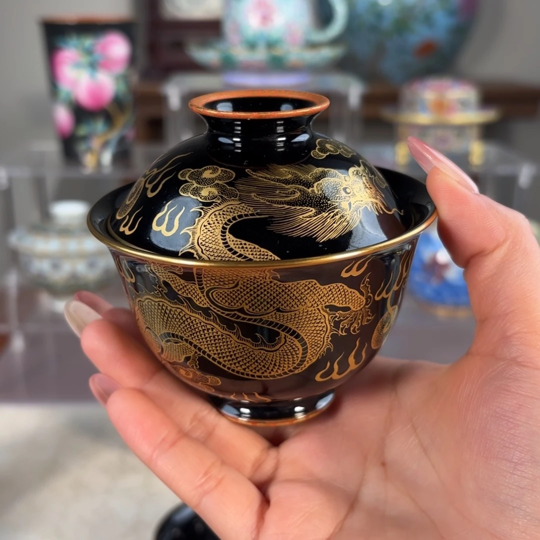 纯手工手绘 高端茶器