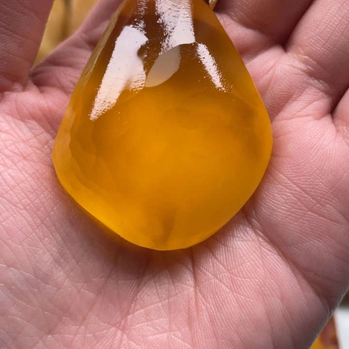 定制琥珀未镶嵌琥珀蜜蜡原石定制