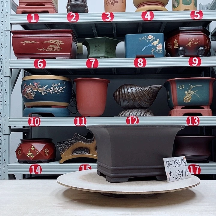 紫砂花盆紫砂花盆