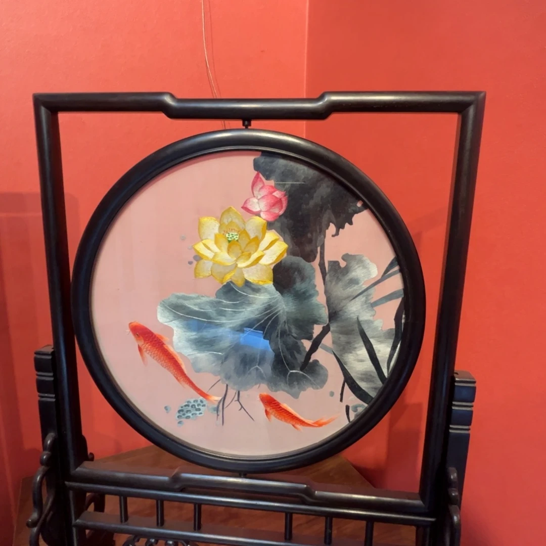 刺绣美**矣纯手工制作方法将材料