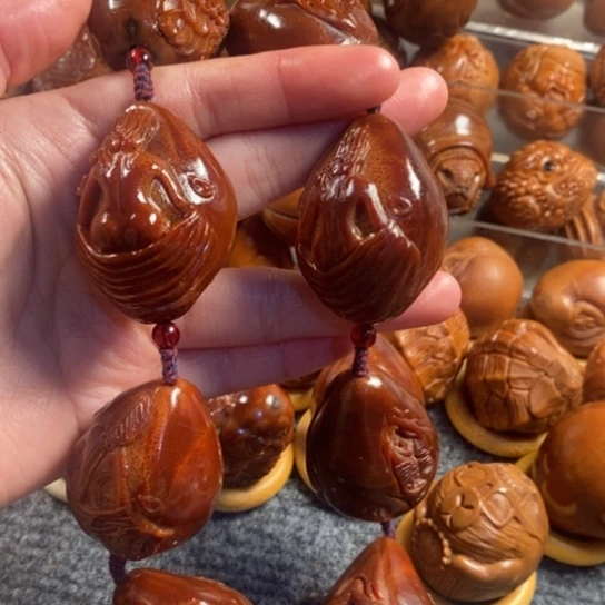 橄榄核吊坠一**尘巴西橄榄