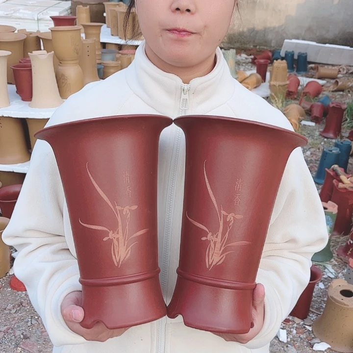 花盆紫砂宜兴紫砂精品花盆