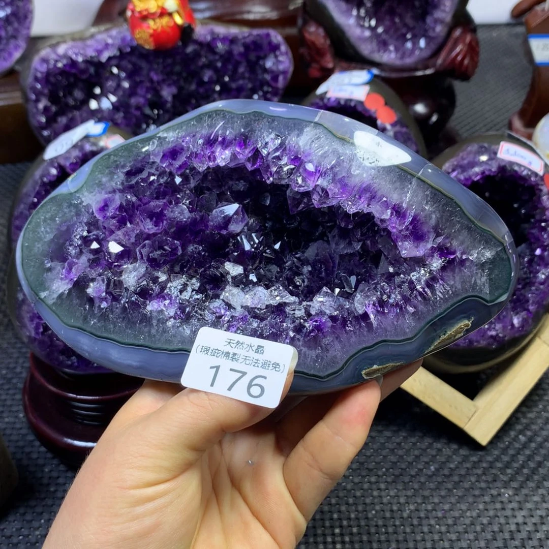 摆件月未镶嵌水晶