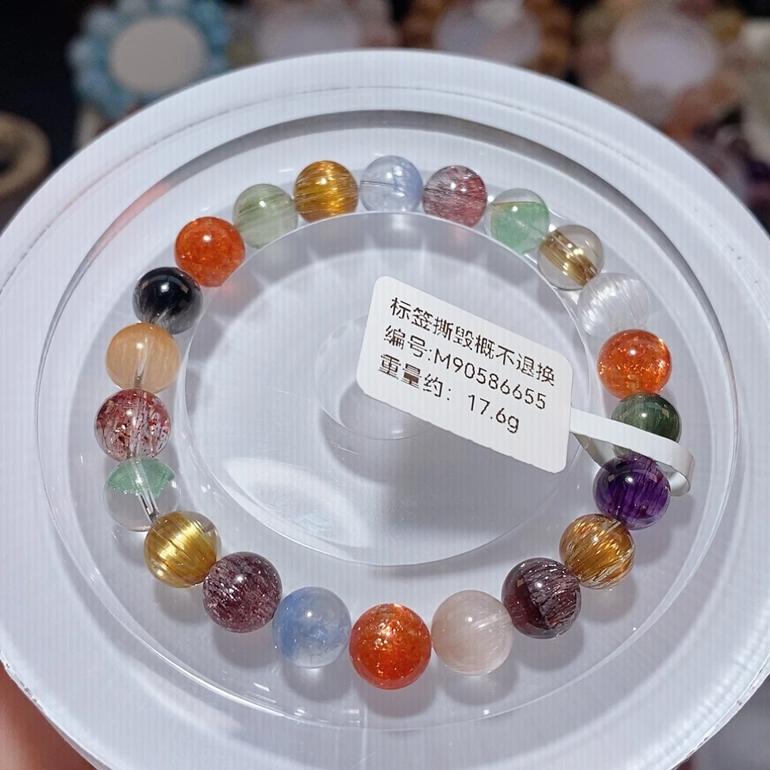 水晶手链未镶嵌F多宝8.2