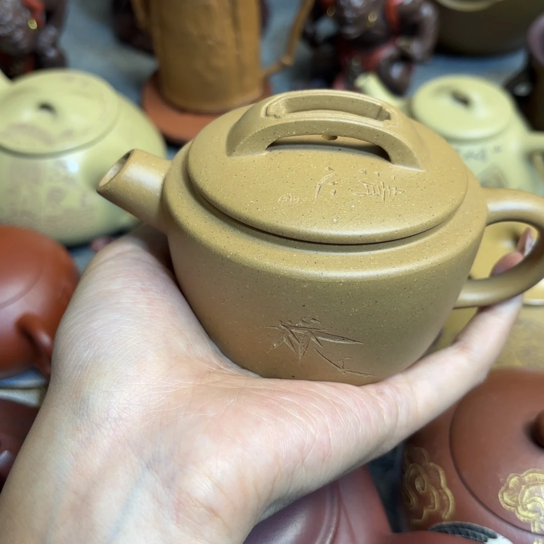 紫砂茶宠原矿精品高端紫砂壶