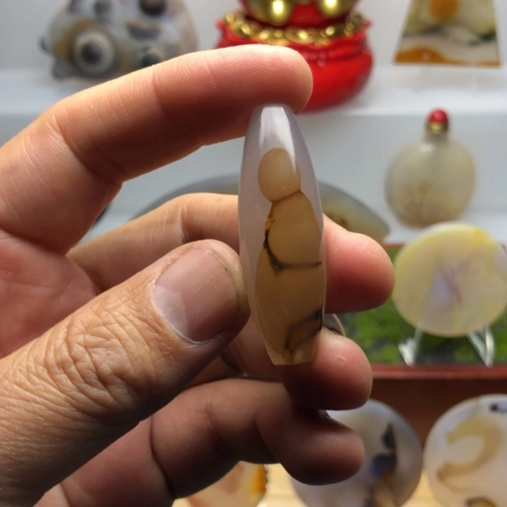 玛瑙/玉髓未镶嵌玛瑙花片