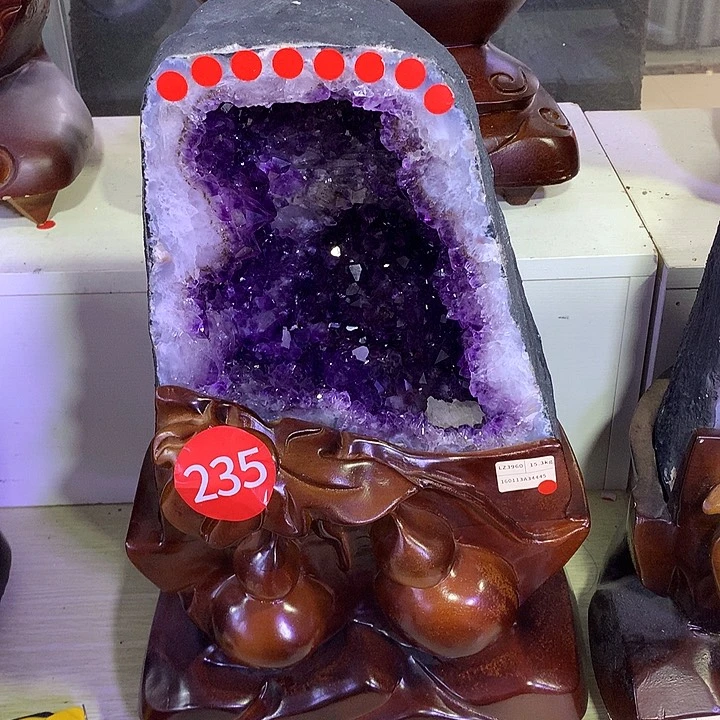 未镶嵌大型摆件（非配饰）紫晶