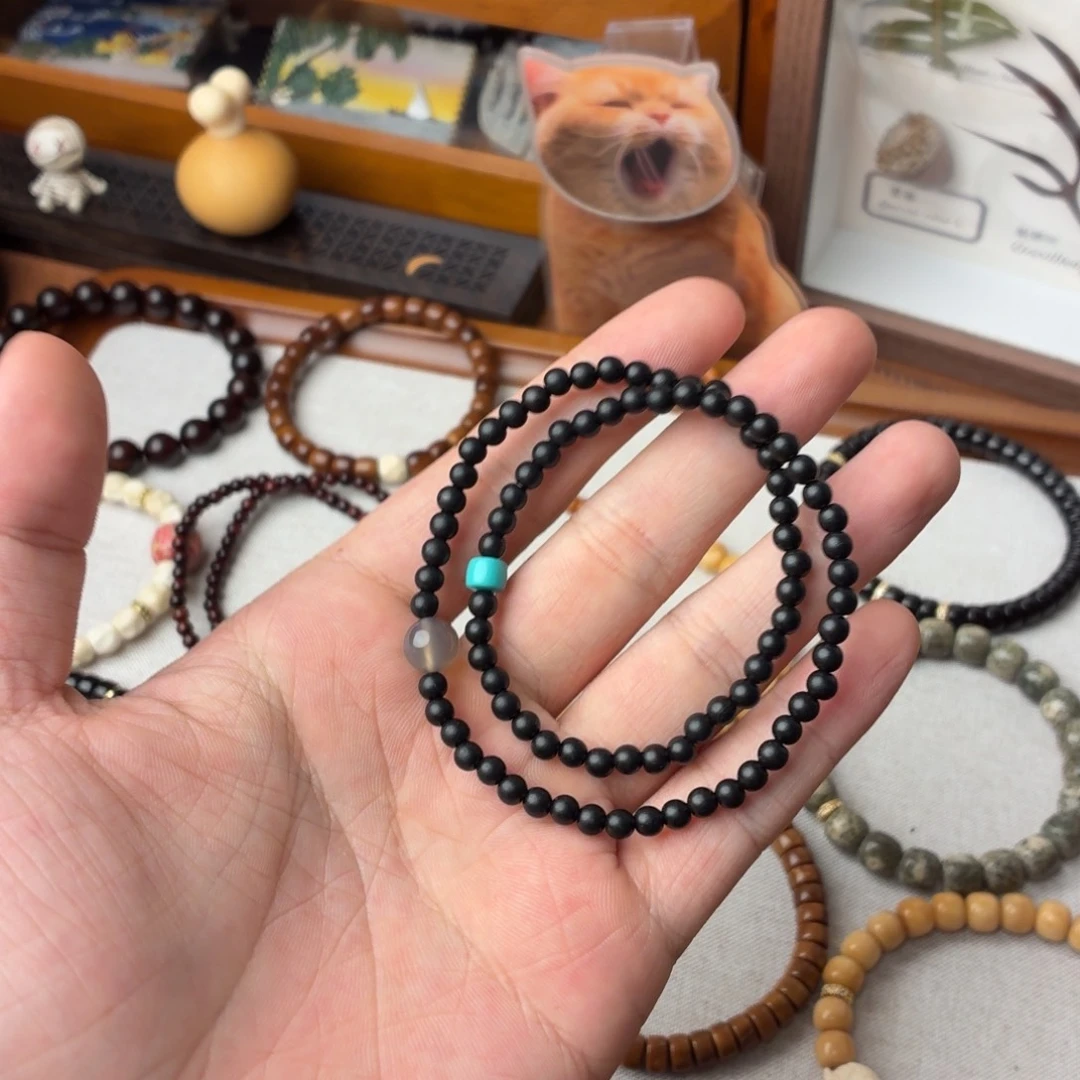 风车木（黑檀木）手串/手链