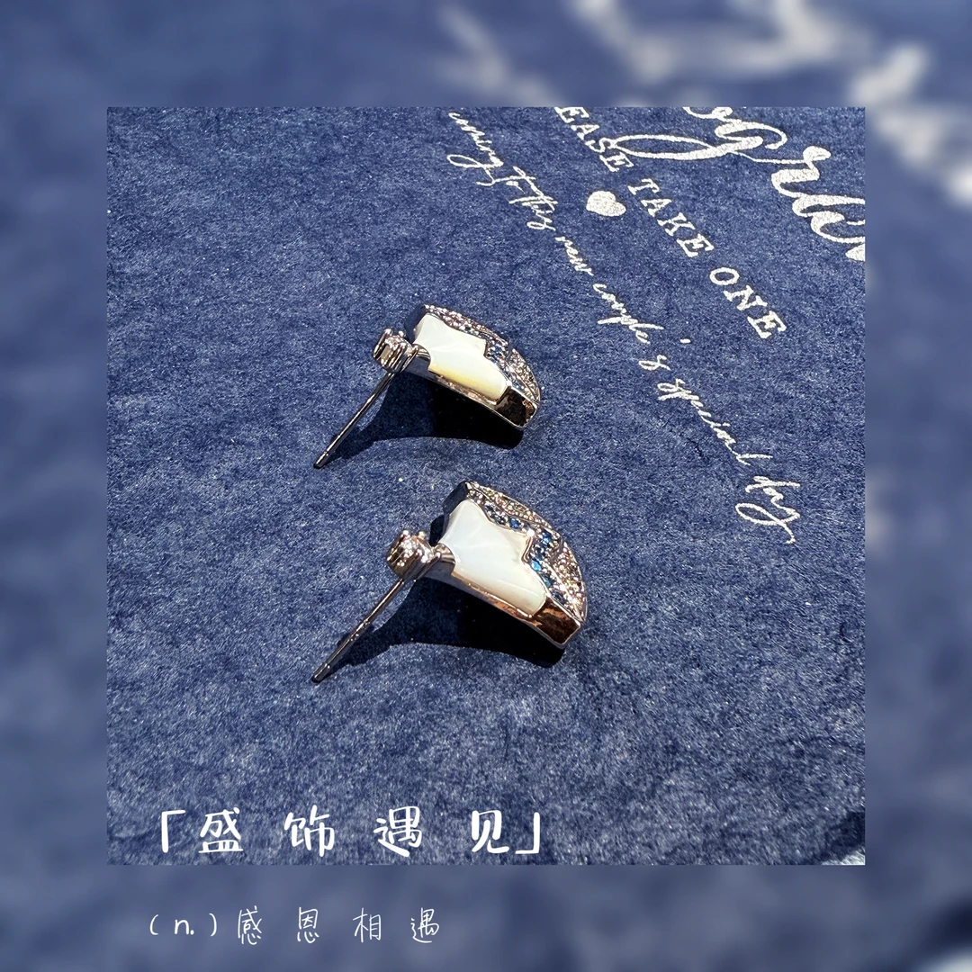 铜合金耳饰 「AS946」精致耳环百搭