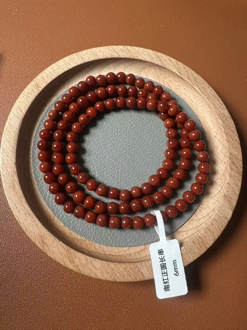 6mm正圆南红手串
