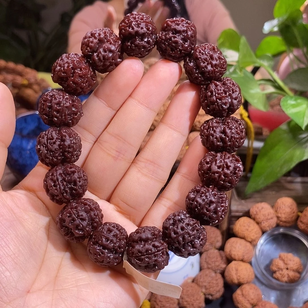 金刚菩提手串甄选梅花20mm