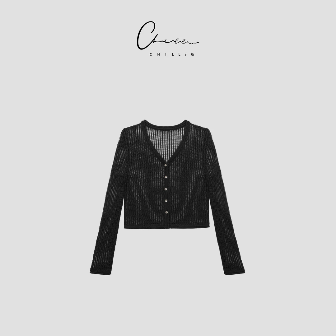 CHILL析【慵懒属性】时尚早秋毛衣长袖上衣Z2214