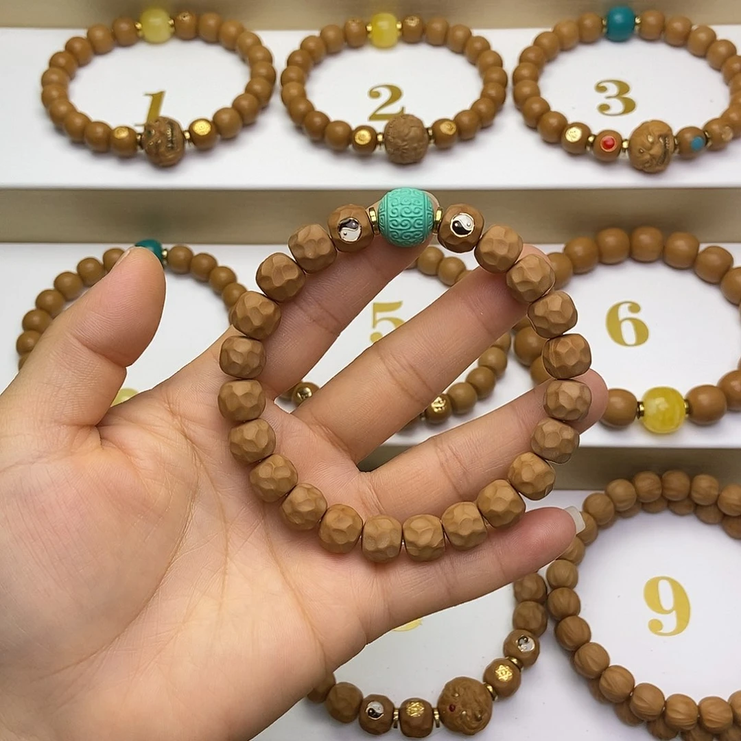 猴头核桃吊坠猴头核桃手串奶酪无相双标配饰10+