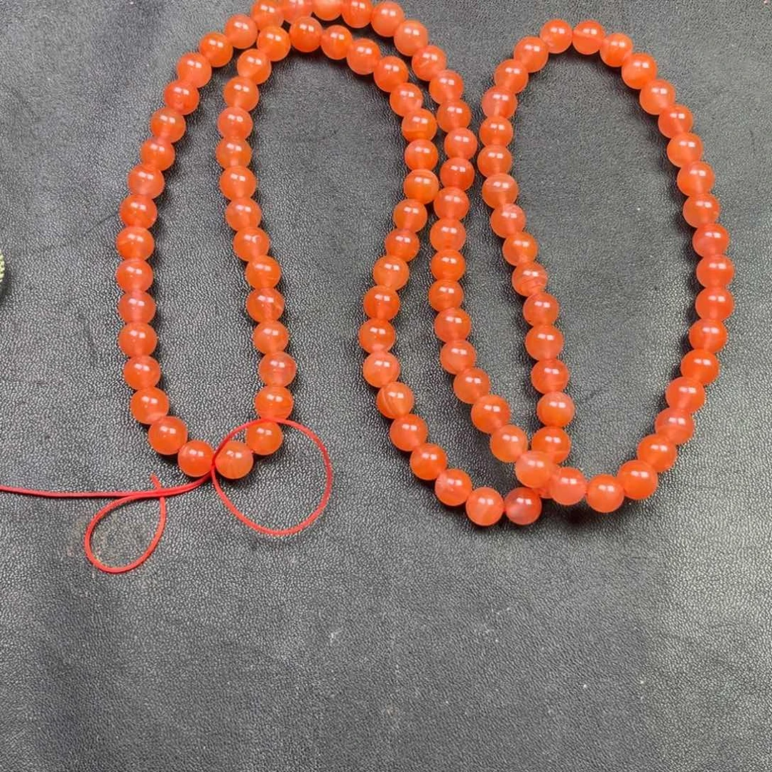 玛瑙/玉髓颈饰未镶嵌多样性南红108颗卡8货头
