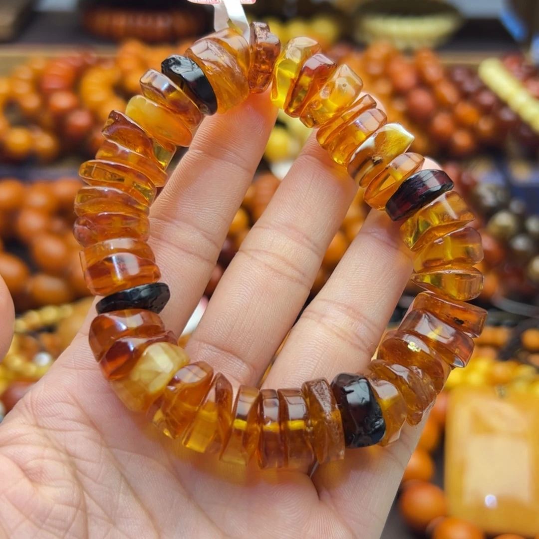 琥珀未镶嵌珠宝奇石