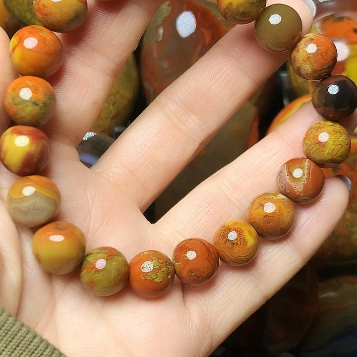 玛瑙/玉髓未镶嵌手链