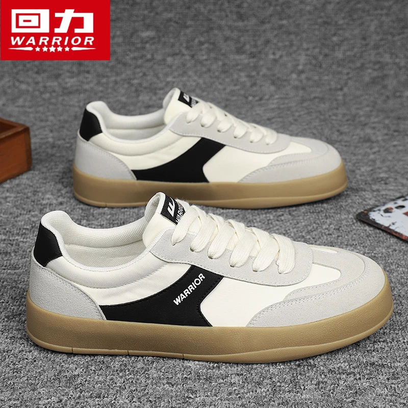 回力男鞋2025冬季新款韩版百搭低帮休闲板鞋情侣运动厚底德训潮鞋