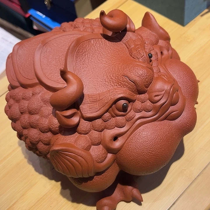 紫砂茶宠紫砂金蟾