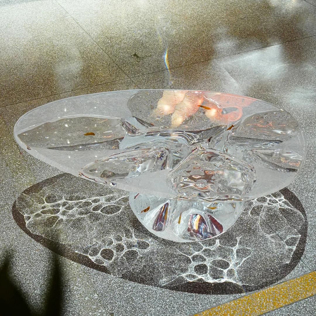 【本尼家】TY49现代轻奢《四海》茶台铂晶方茶几客厅边几茶桌