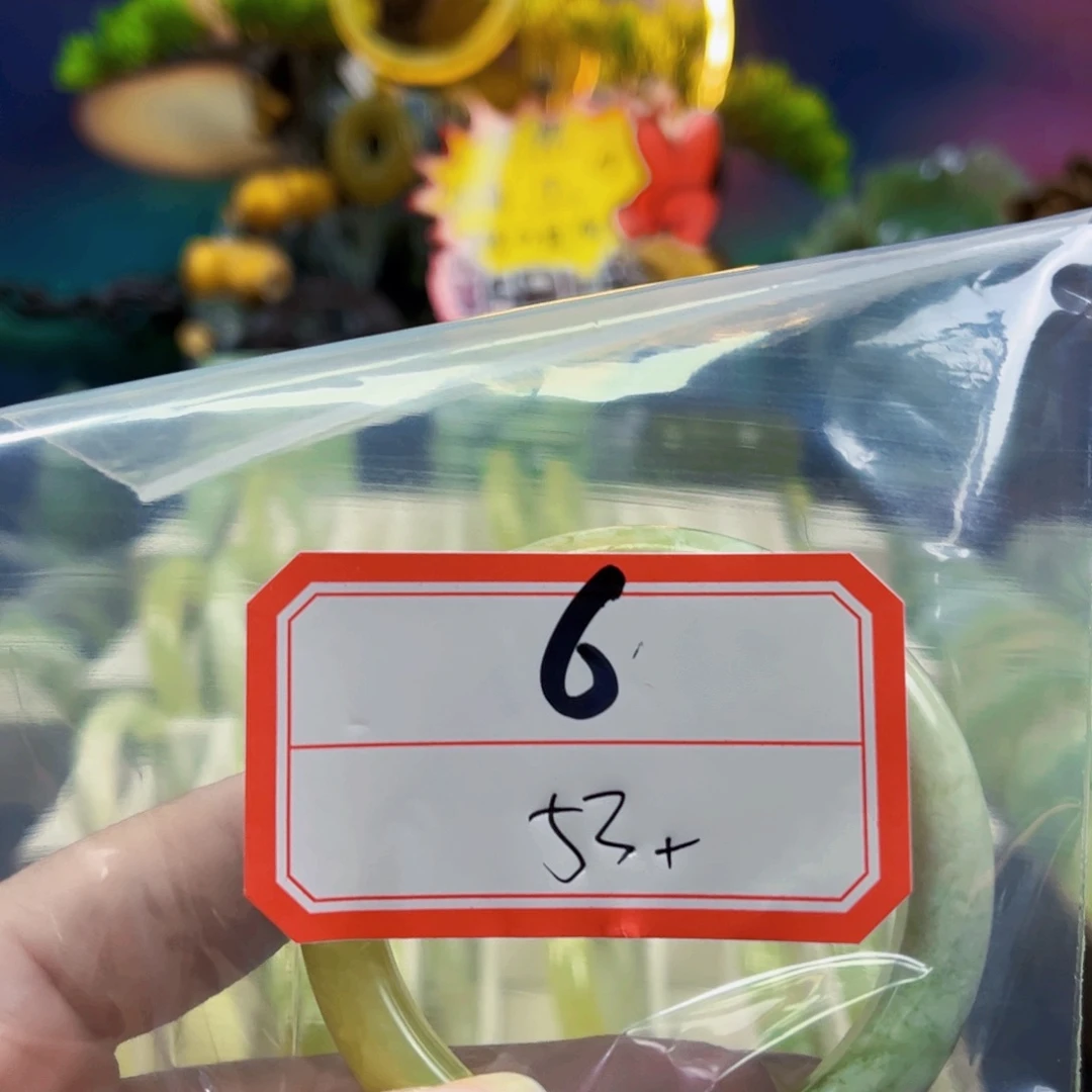 郑***儿未镶嵌蛇纹石玉手镯
