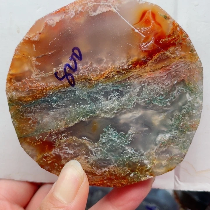 定制玛瑙崟**属定制水草玛瑙手镯