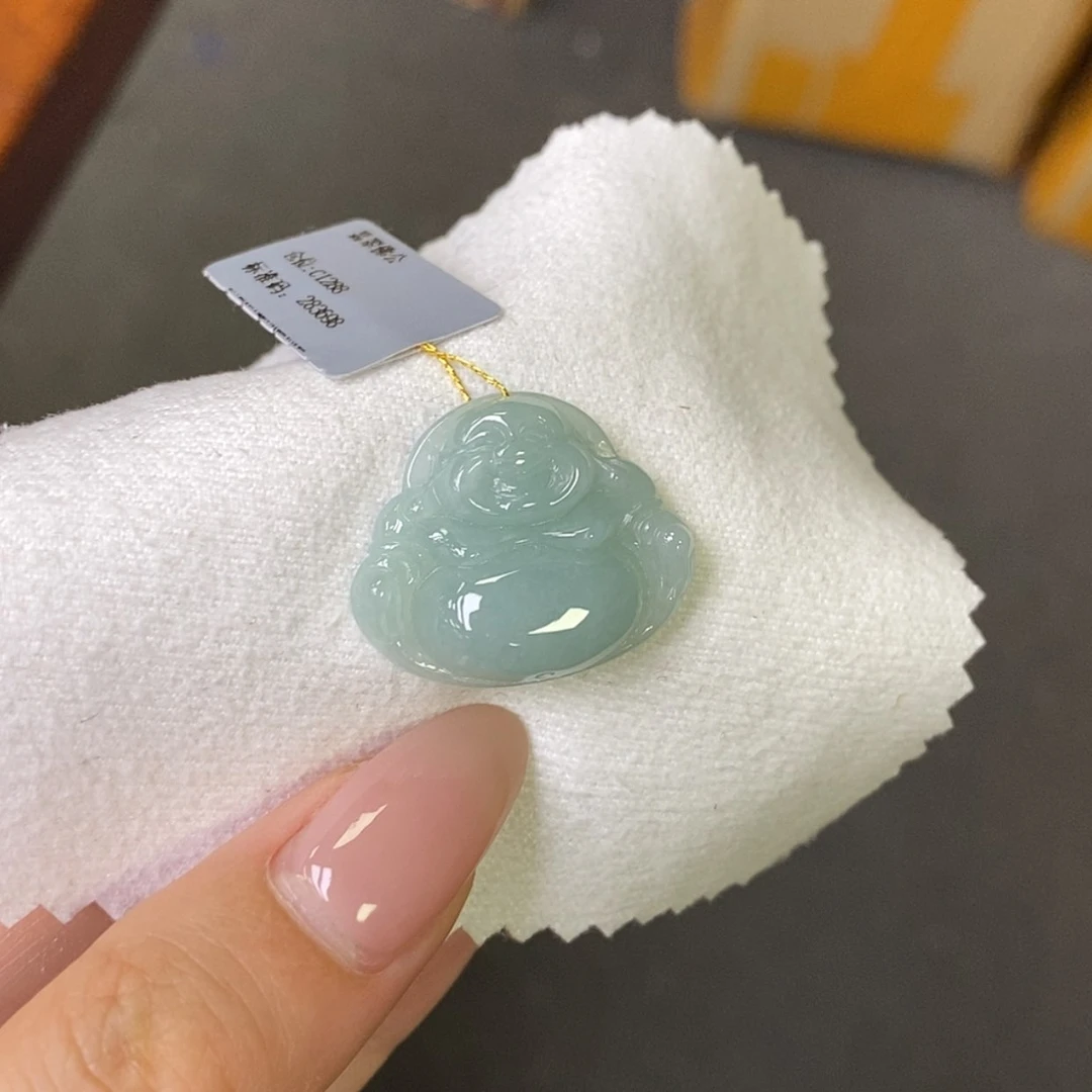 【闪购商品】翡翠未镶嵌颈饰佛公