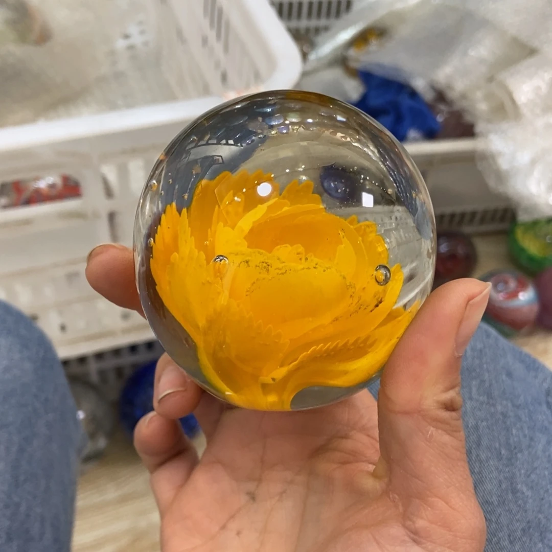 琉璃手工艺品柳**胖微瑕