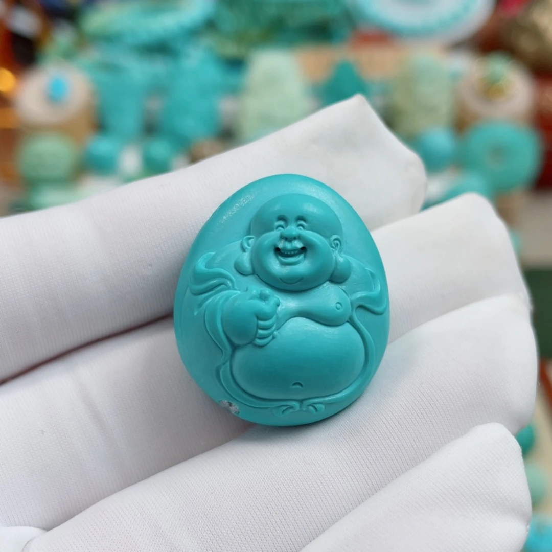 绿松石未镶嵌珠宝奇石