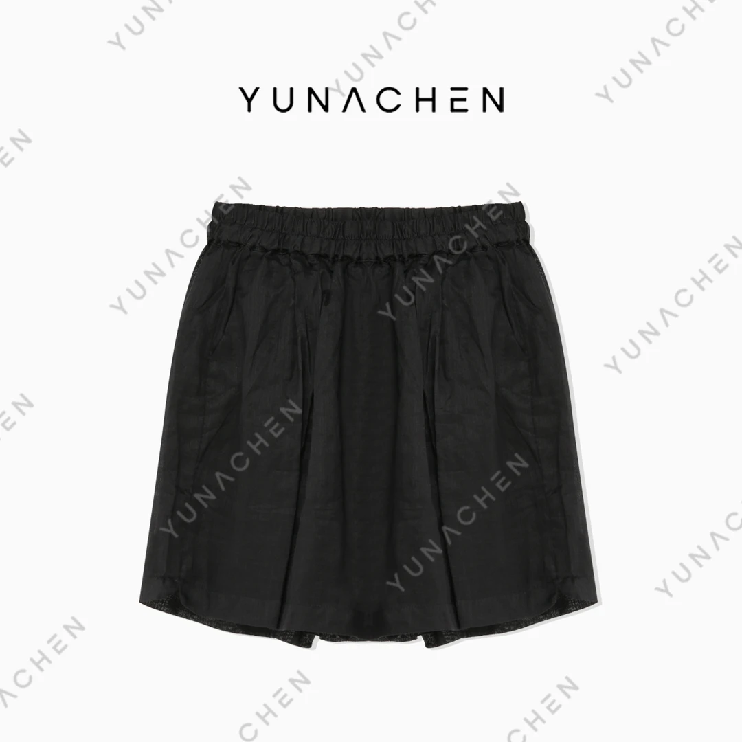 【波霸】F28 夏季时尚休闲轻奢苎麻重工款梭织短裤660-5166