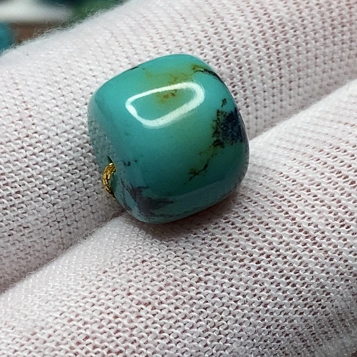 绿松石未镶嵌天然原矿 地大质检