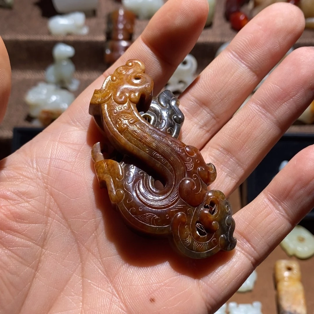 老***哥和田玉未镶嵌颈饰