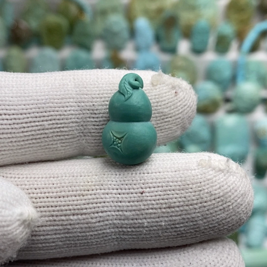 绿松石18K金镶嵌绿松石