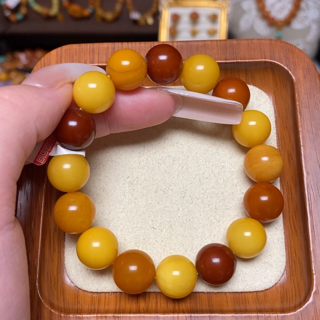 【闪购商品】手链蜜蜡未镶嵌手串