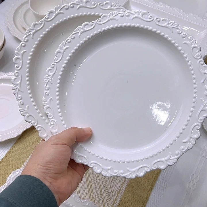 陶瓷两个10寸圆盘………………