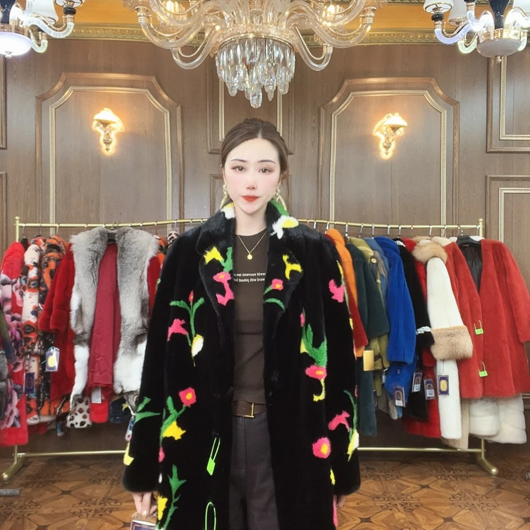 貂皮大衣时尚潮流