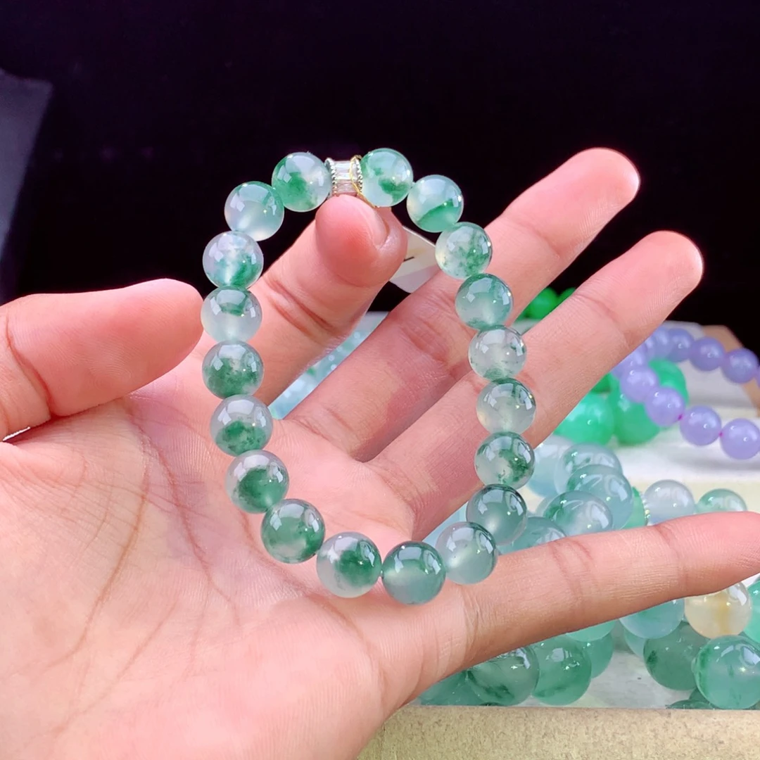 未镶嵌手串翡翠天然翡翠