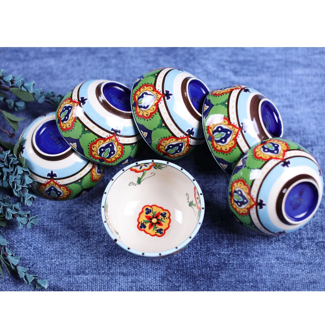 娜孜菲巴达木花系列陶瓷碗