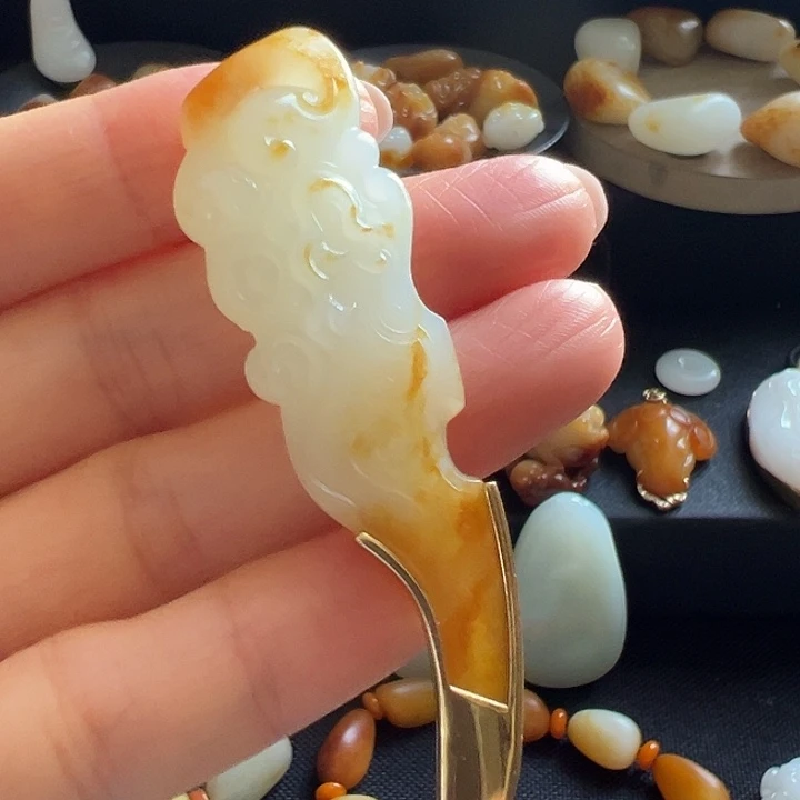 和田玉（白玉）未镶嵌颈饰