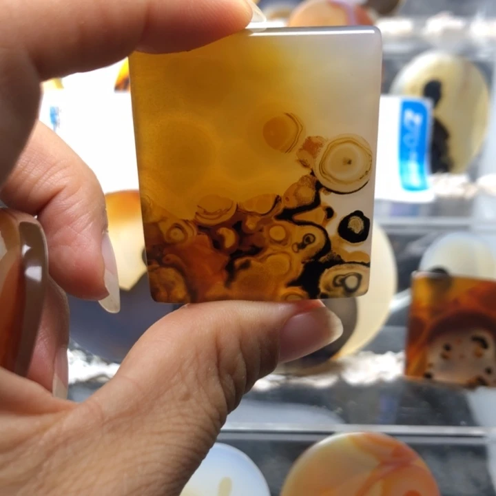 合金玛瑙/玉髓珠宝奇石144