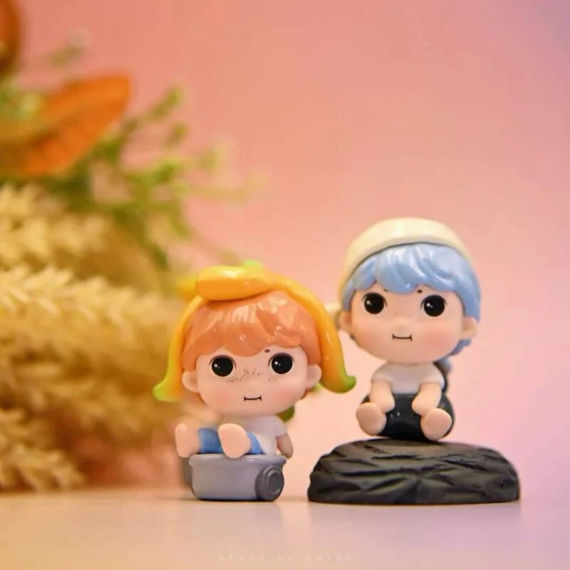 【单颗许愿】黑玩迷你MINI寻宝星图系列2025新款盲盒萌粒摆件