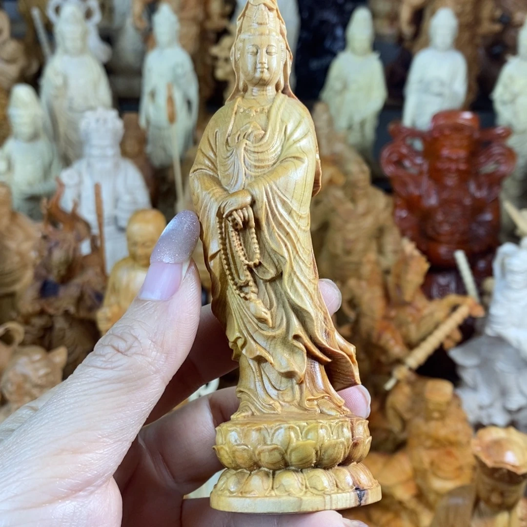 木崖柏12高念珠观音结油