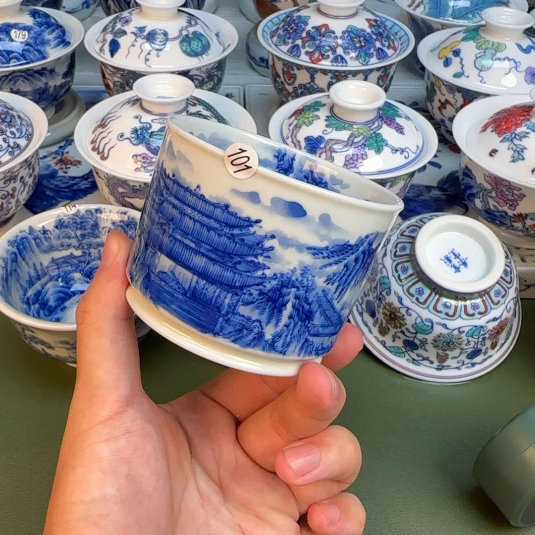 彦祖纯手工手绘茶具101