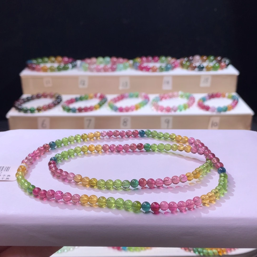 未镶嵌手链碧玺碧玺