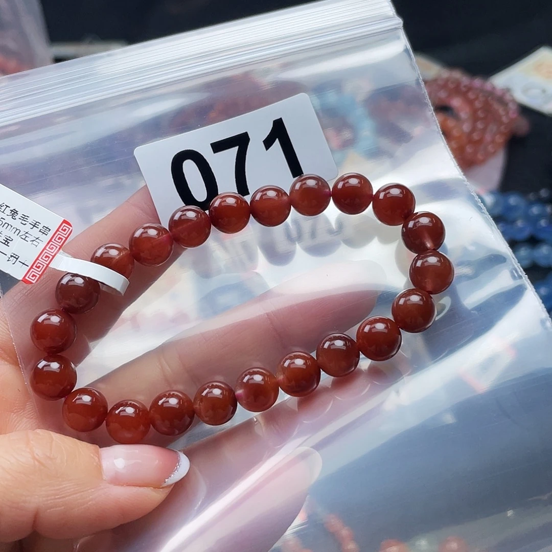 水晶手串未镶嵌手串071