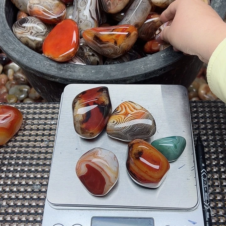 玛瑙/玉髓珠宝奇石未镶嵌金*盘
