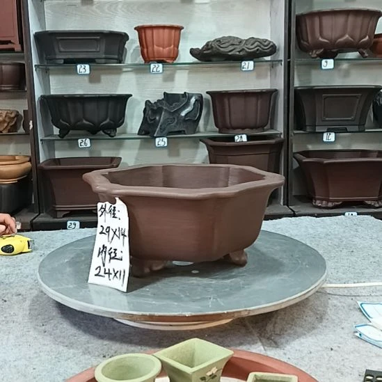 紫砂花盆盆景盆精品
