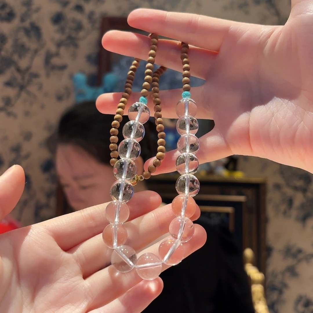 水晶未镶嵌颈饰颈饰