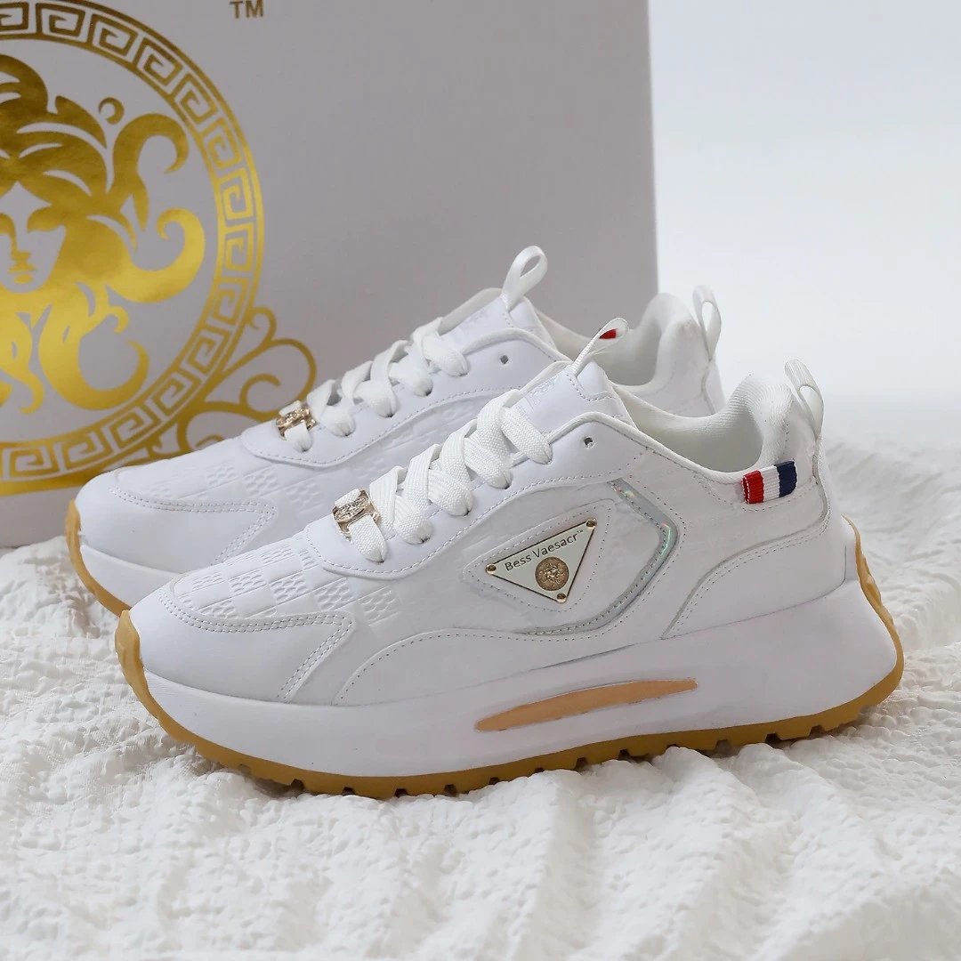 BESSVAESACI/贝斯瓦萨奇2025秋季新款轻奢百搭厚底男女同款休闲鞋