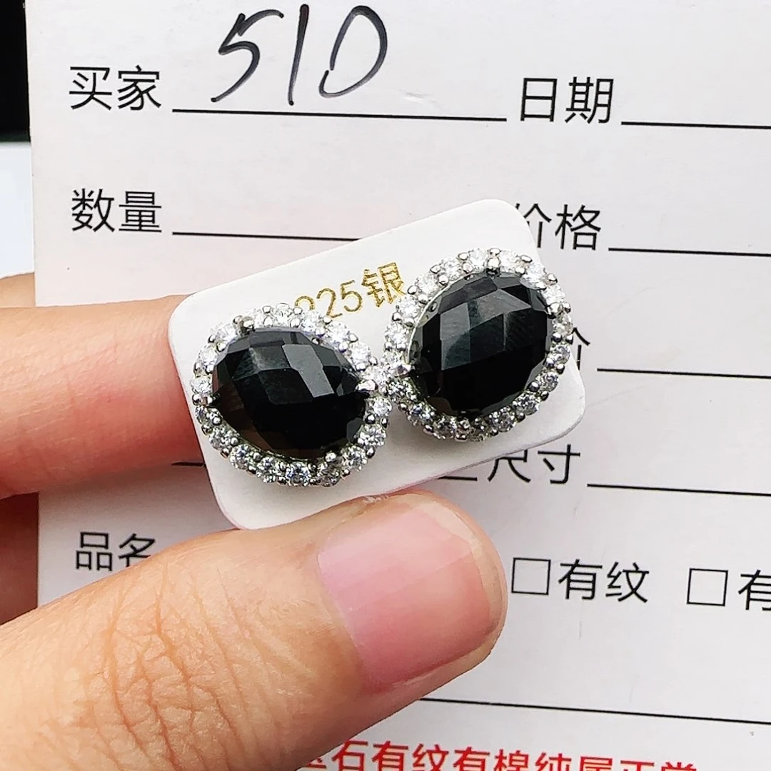 银S925镶嵌戒指翡翠戒指